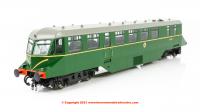 19405 Heljan AEC Railcar number W26W in BR Green Livery with Speed Whiskers and dark roof